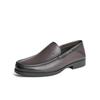 Men's Soft Leather Slip-on Business Dress Shoes