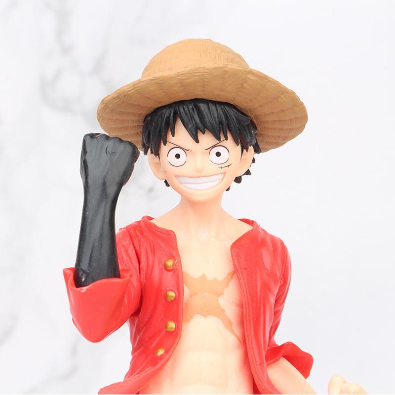 Anime Figure One Piece Luffy Black Fist Pvc Model Collectible Toy Gift