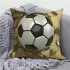 Football Print Pillowcase Home Decor Cushion Cover Sofa Car Throw Pillow Sham Decorative Case Unisex Room Accent