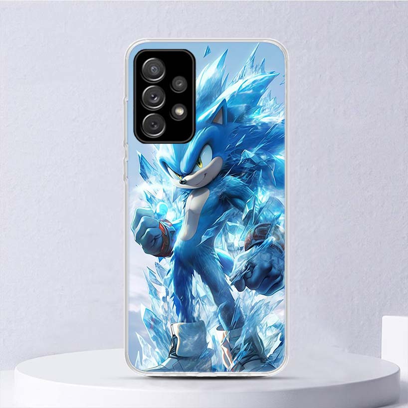Supersonics S-Sonics Game Soft Case For Samsung Galaxy A17 A16 A26 A36 A56 A15 A14 A13 A55 A54 A53 Phone Cover A25 A35 A24 A34 A