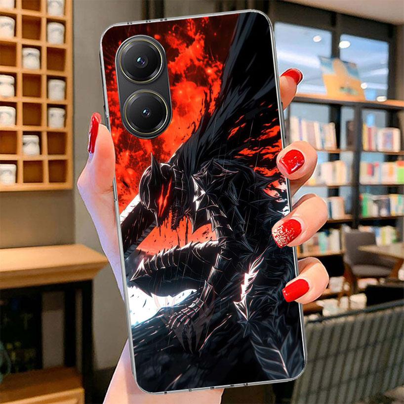 G-Guts B-Berserks Anime Phone Case For Xiaomi Poco F7 Ultra X7 X6 X5 Pro M7 Redmi 15C 15 13C 13 12C 12 10C 10 9A 9C 9T 9 Shell P