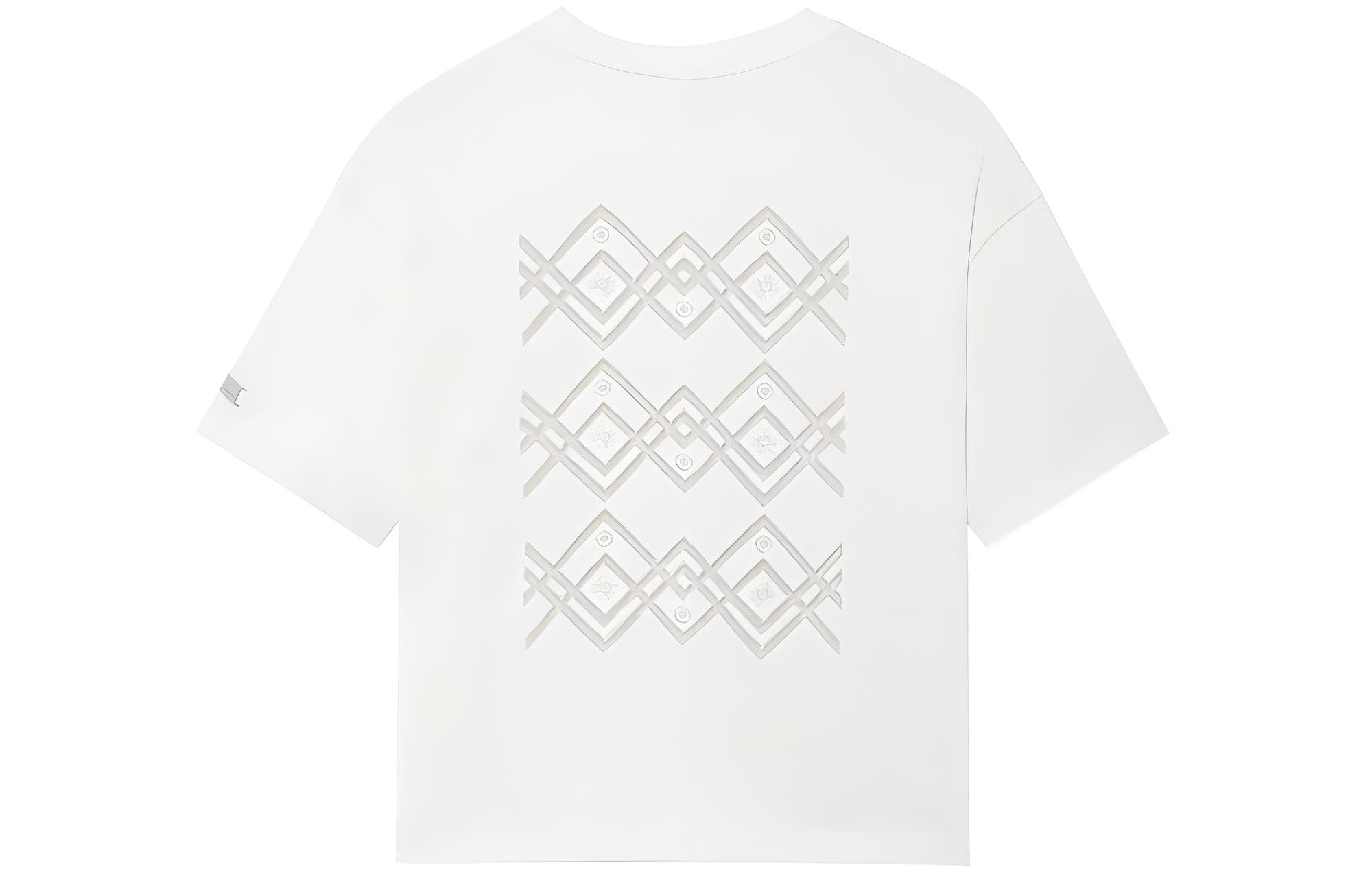 LiNing Regular T Shirt Women s Ivory AHSSB76-1 XL