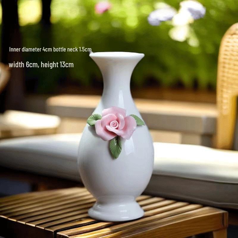 Hand-Pinched Ceramic Vase: Travel Souvenir & Home/Office Decor