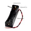 Heavy Duty 18650 Battery Holder Charging Case Featuring 1-4Cell Capacity & AntiOverheat Design For Maximums Safety