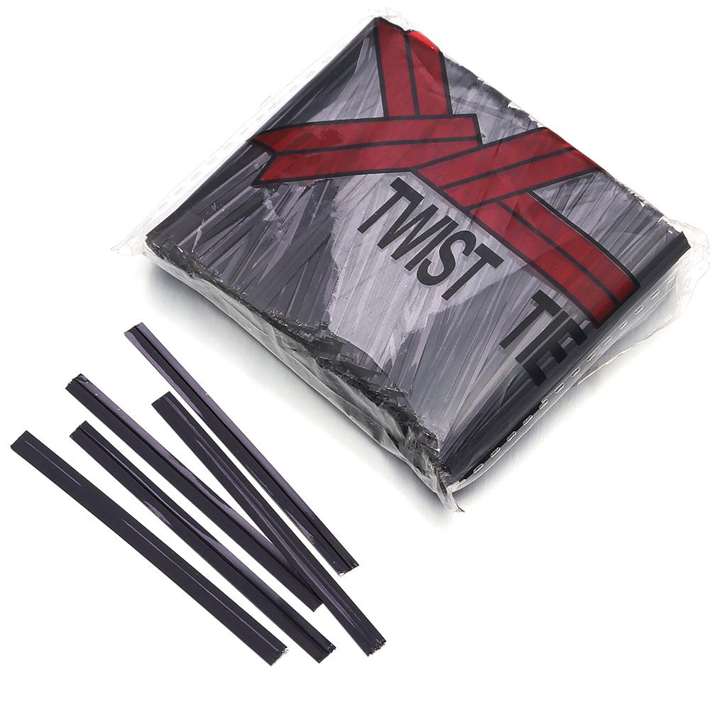 760Pcs Plastic Iron Twist Tie Colorful Multi-Size Wire Sealing Binding Wire for Candy Lollipop Cookies Food Gift Party Packaging