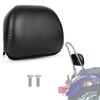 PSLER Passasjer Sissy Bar Ryggstøtte Putepute for Harley Sportster XL 883 1200 48 2004-2023 (Cushi)