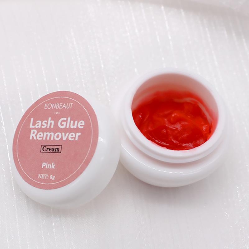 eonbeaut Crème dissolvante rose pour Extensions de cils, 5g, fournitures d'outils de maquillage