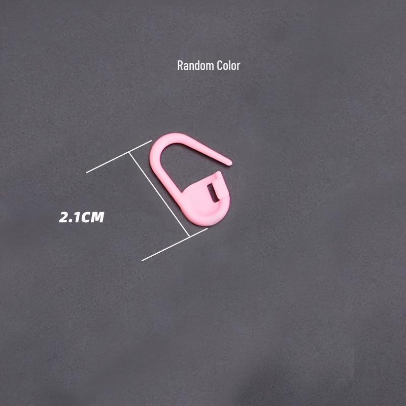 

Small Plastic Colored Marking Buckles and Clasps for Weaving - Anti-Loosening Pins for Handmade Crafts (Boxed)
