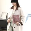 Shoulder bag casual versatile simple messenger bag women's leisure commuting printable mobile phone bag