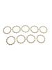 Clutch Friction Plate Kit Set for Kawasaki ZR900 Z900 17-24 ZR1000 Z1000 2016-2023