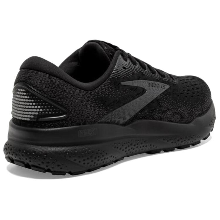 Brooks Ghost 16 Comfortable Soft Slip-Resistant Durable Low-Top Running Shoes Men Sneakers Black 110418-2E-020