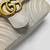[Pre-Owned] Gucci GG Marmont Matelassé Mini Bag 'White' - Very Good #1CTLP5Y