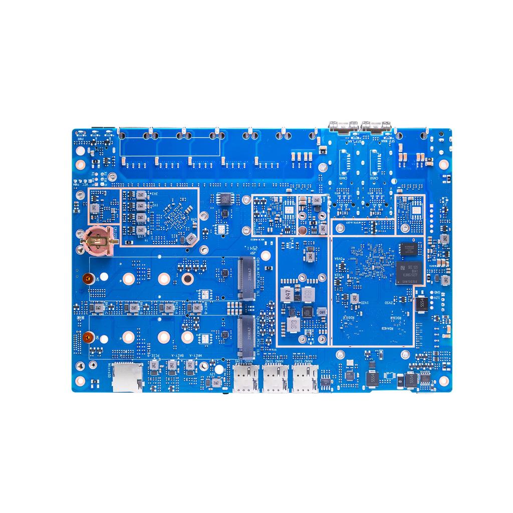 Banana Pi BPI-R4 PRO MediaTek MT7988A (Filogic 880) Quad-core Arm Corex-A7 8GB DDR4 8GB eMMC Wifi7 Router Board Home Automation