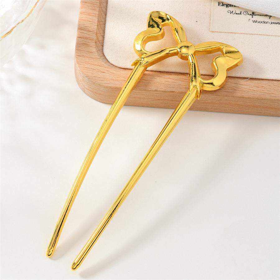 

Новая высококлассная заколка-шпилька U-образной формы для женщин, простая металлическая шпилька, заколка для волос, модный милый головной убор
