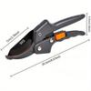 SK5 Stainless Easy-Cut Pruning Shears – Labor-Saving Garden Fruit Tree & Floral Trimmer, Compact EDC Scissors