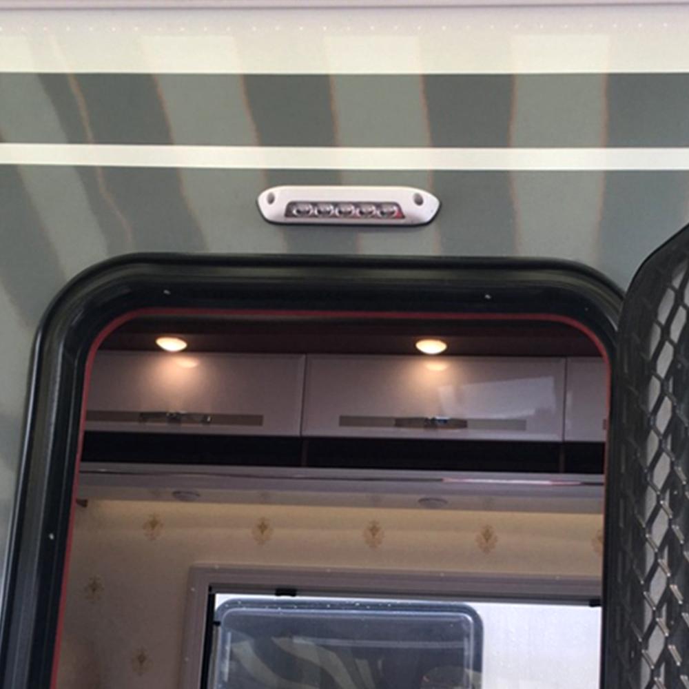 Vislone 12V RV LED Awning Porch Light Waterproof Motorhome Caravan Interior Wall Lamps Light Bar RV Van Camper