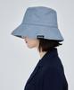 Bajal Wide Brim Washed Bucket Hat Sky Blue