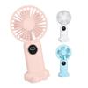 Handheld USB Fan with Base  Gears Wind Brushless Motor Rechargeable Silent Cooling Fan for Home Dor