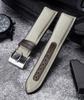 BINLUN Nylon Silicone Watch Quick Release Canvas and Rubber Hybrid Replacement Watch Band for Men and 9 Buckle Strap, 18mm, 19mm, 20mm, 21mm, 22mm,