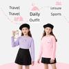 Hello Kitty Girls' Long-Sleeved T-Shirt 2026 New Kidsren's Spring Top Pink Spring Clothing Girls' Bottoming Shirt