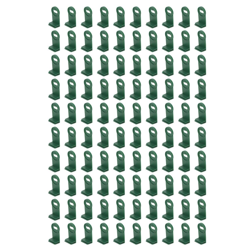100PCS Plastic Greenhouse Twist Clips Shading Fixing Clips Extenders Clips Greenhouse Insulation Fasteners Plant Hangers