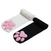 Cat Paw Thigh High Socks for Women 3D Toe Beans Cat Claw Pad Socks Elastic Knee-High Stockings with Silicone Grips Animal Cosplay Outfit
