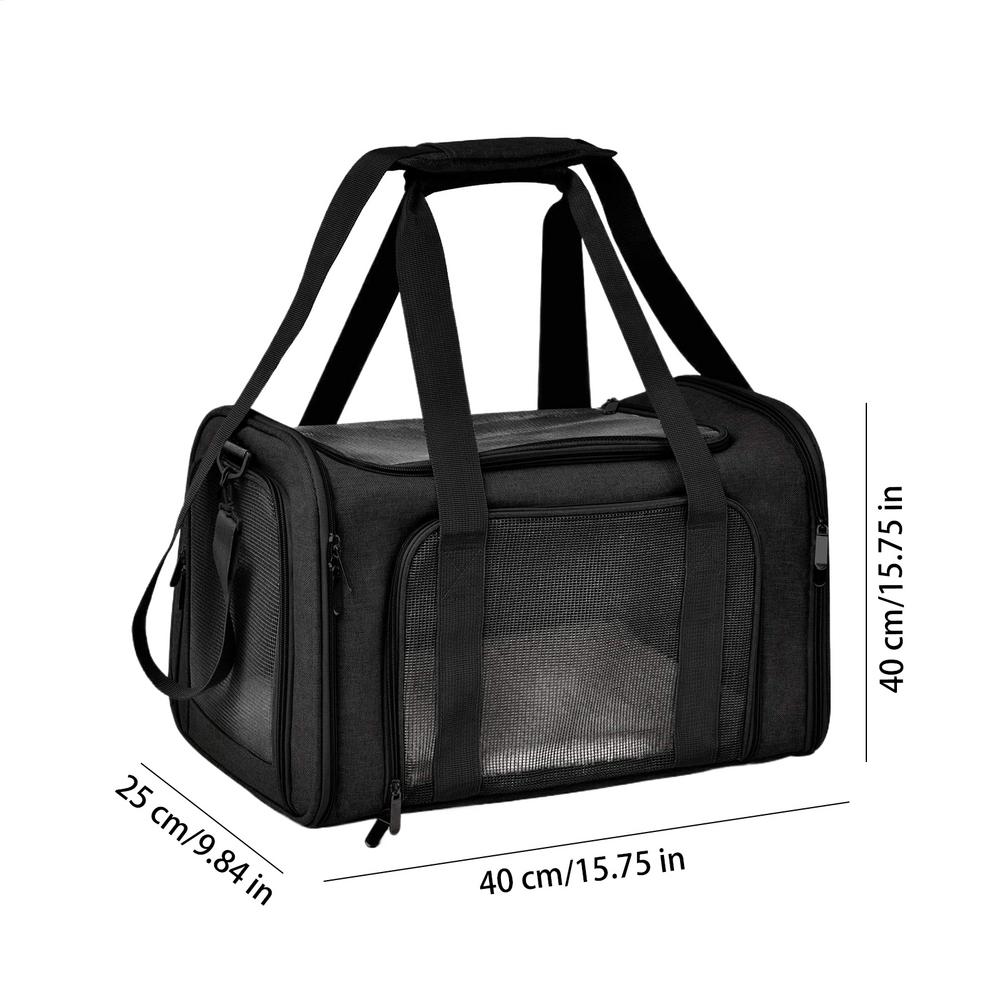 

Переноска для котів Pet Travel Kitten Carrier Дихаючі переноски для невеликих тварин для маленьких котів і собак Складана сумка-переноска для домашніх тварин