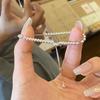 925 Silver Beads Bracelets for Women Men Adjustable Simple Design Elegant Metal Bangle Trendy Party Jewelry Gifts