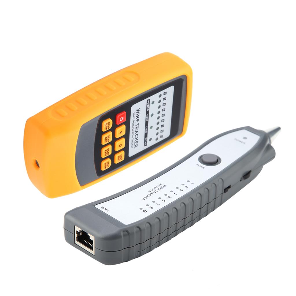 GM60 Handheld Rapid LAN Network Cable Tester Line Finder Wire Tracker Tool