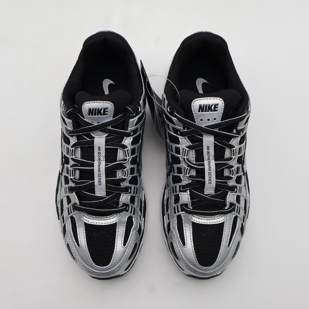 BV1021-013 Nike P-6000 Metallic Silver Black White Metallic Silver (Women's)