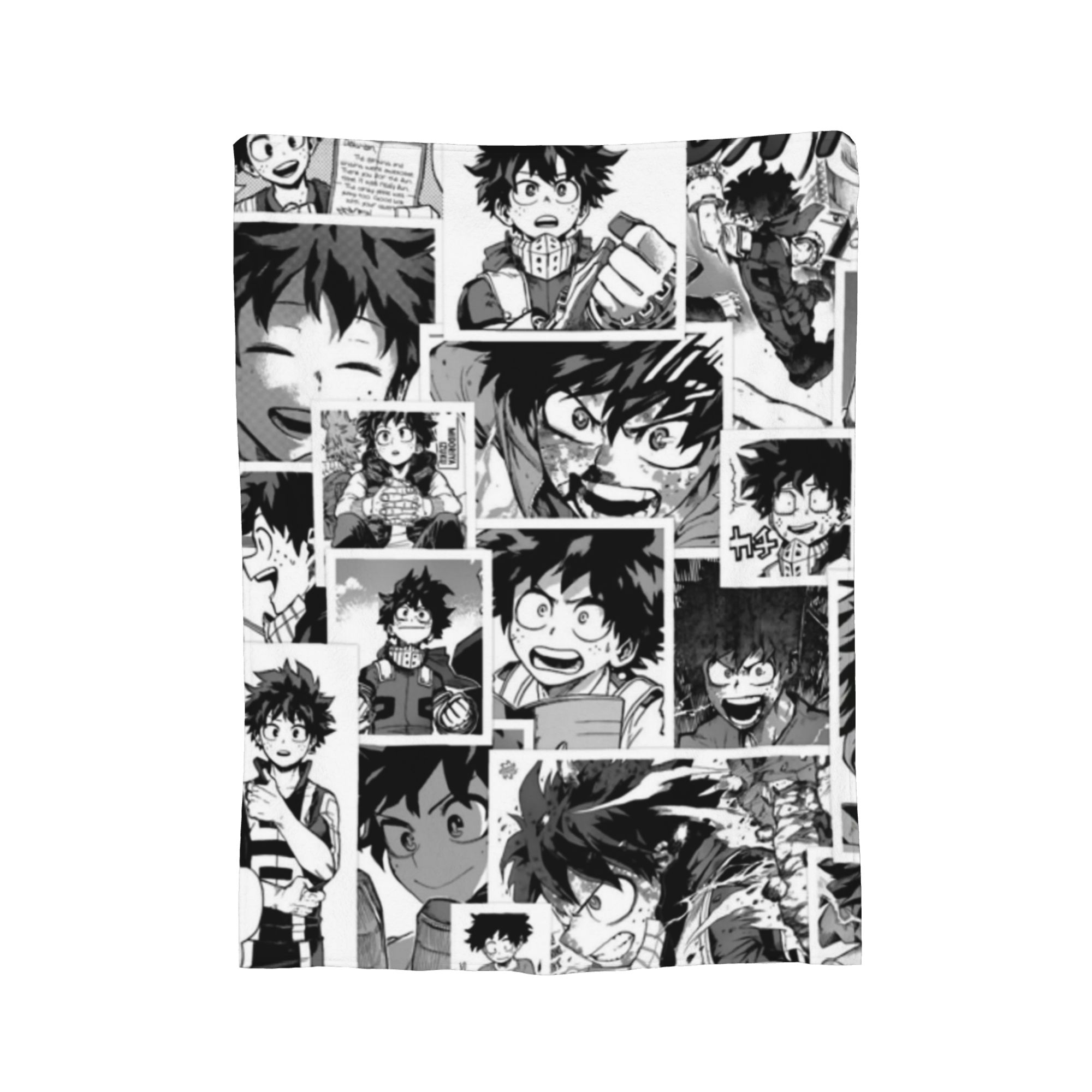 

Todoroki Shoto Blankets My Hero Academia Anime Manga Fleece Vintage Warm Throw Blankets for Chair Covering Sofa Winter, 30x40in