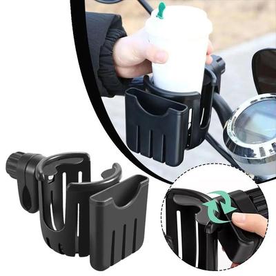 Baby Stroller Cup Holder Baby Pram Handlebar Phone Support Bottle Bracket For Motorcycle Handle Bar Drink Holder Kids Milk Stand
