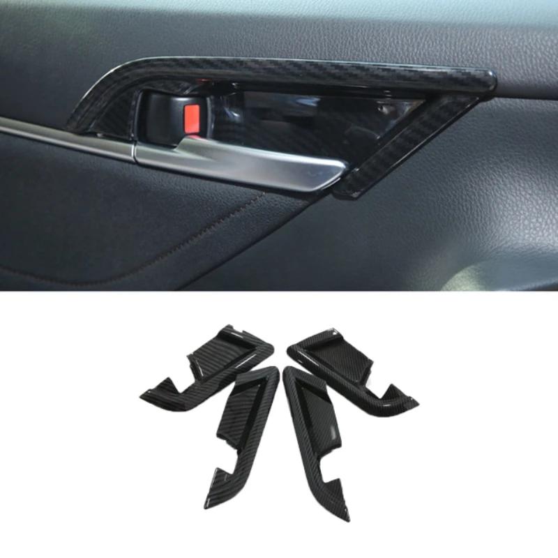 ABS carbonfiber For Toyota Camry 2018- interior accessories window lift switch  gear shift panle air condition vent cover