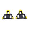 Bicycle Cleats Quick Locking Plate Anti Slip Road Bike Pedal Replacement Cleats for 3 Hole Shoe