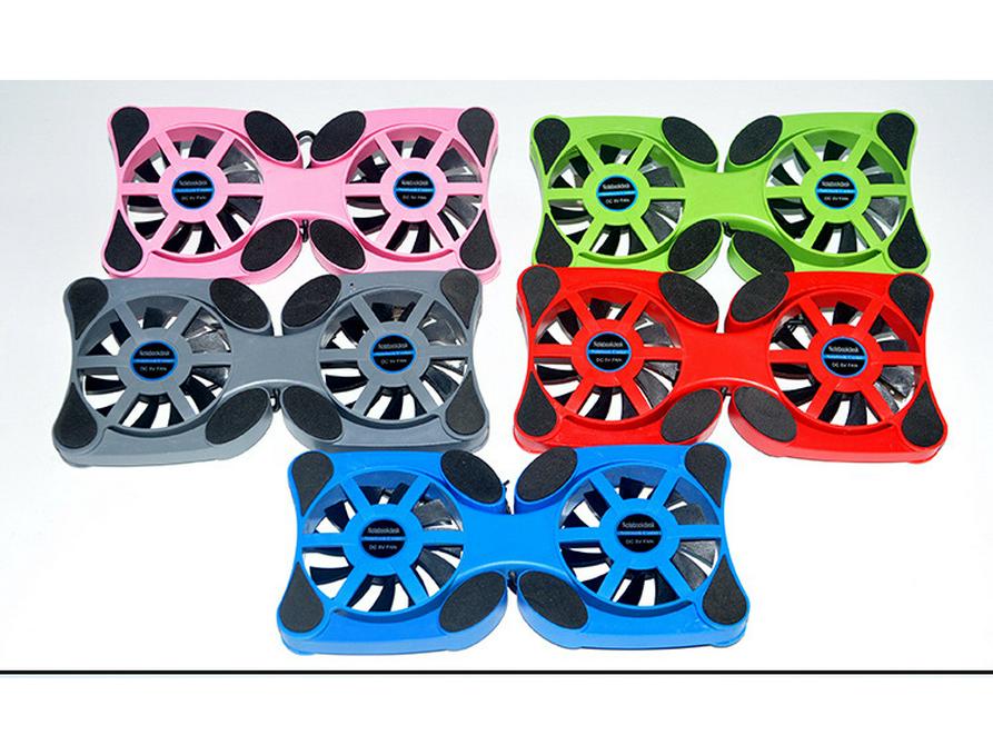 Portable Folding Laptop Cooling Pad with Radiator Fan