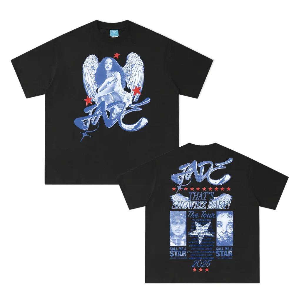 Jade Thirlwall T-Shirt THAT S SHOWBIZ BABY! THE TOUR DATEBACK TEE Summer High Quality T-shirt Plus Size Unisex Best Selling top S