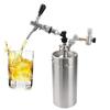 2L/3.6L/5L/8L Mini Keg Stainless Steel Keg Beer Growler Portable Beer Bottle Home Beer Making Bar Accessories Tool
