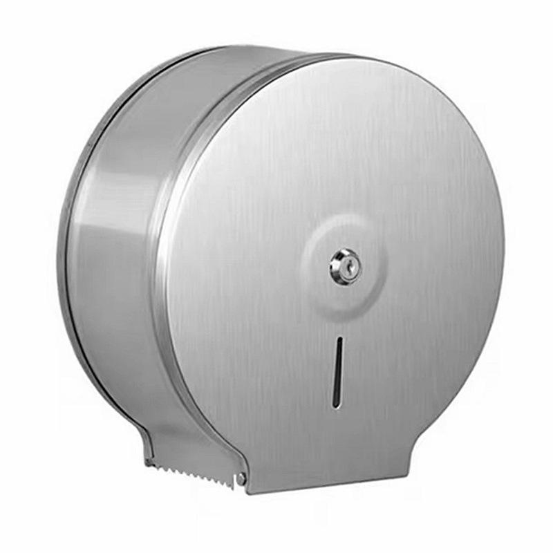 Stainless Steel Waterproof Large Toilet Paper Dispenser for Public and Hotel Bathrooms