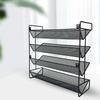 4 Tier Seasoning Organizer Space-Saving Metal Kitchen Countertop Organizer Spice Storage Holder for Kitchen Countertop