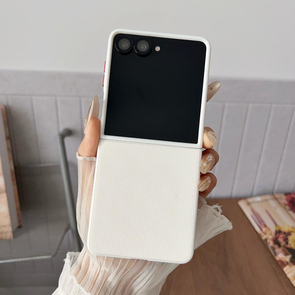 Hard Built-in Magnetic Ring Phone Case For Samsung Z Flip 7 Flip7 FE Galaxy Z Flip 6 5 4 Slim Protect Cover