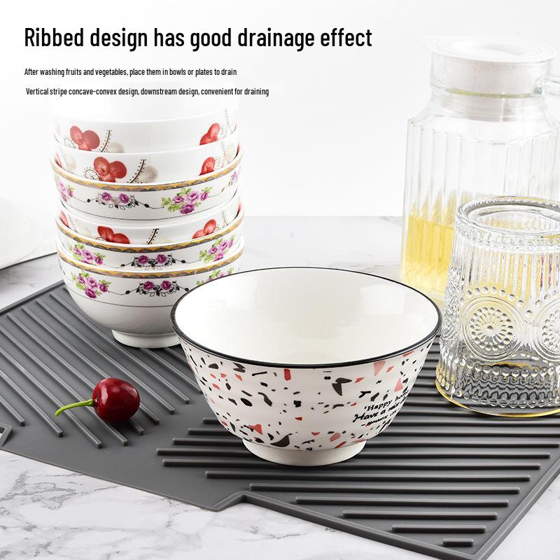 Silicone Non-Slip Heat-Resistant Kitchen Countertop Mat