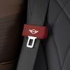 Car Safety Belt Buckle Plug Leather Cover For BMW Mini Cooper F54 F55 F56 R56 R60 SONE Roadster Clubman Coupe Auto Accessories z4