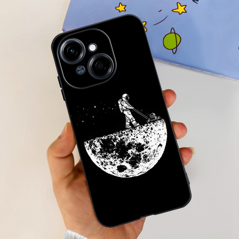 For Phone Case Tecno Spark Go 1 Cover 2024 Popular Flower Soft Silicone Back Protective Cover For Tecno Spark Go 2025 Pop 9 Etui