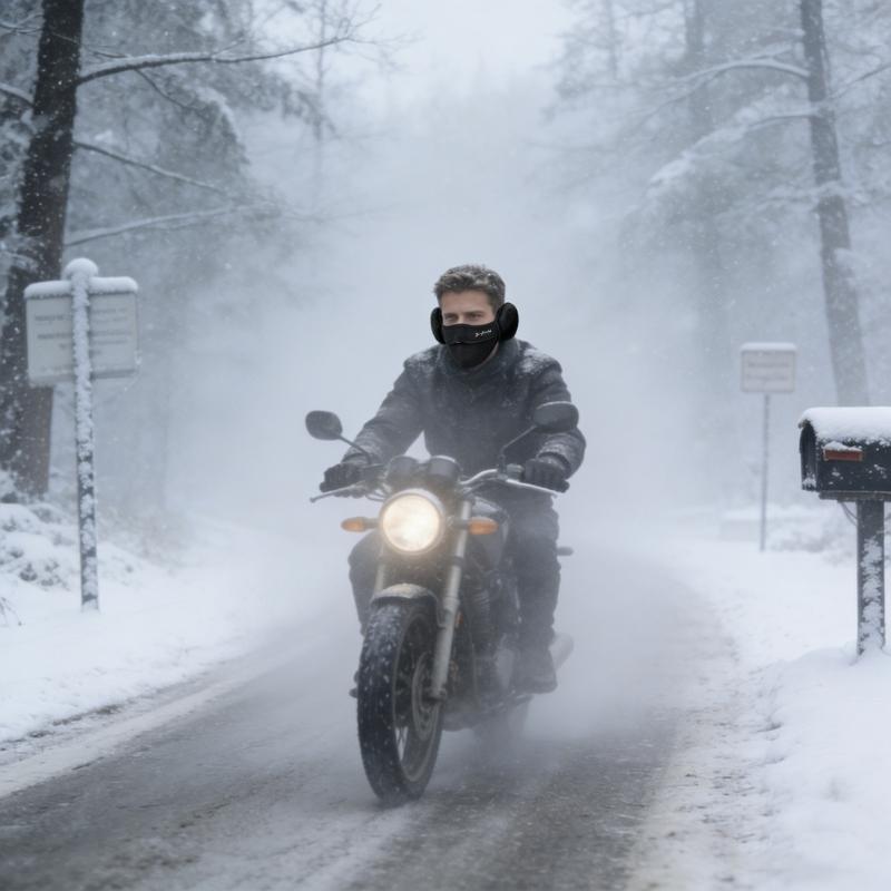Wind proof Earmuffs Warm Fleece Ear Protections Breathable Mask Winter Outdoor Riding Half Face Mask Winter Warm Scarf