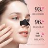 Sadoer 6Pcs Bamboo Charcoal Clean Nose Patches Face Cleansing Quickly Remove Blackheads Comedones Shrink Pore Skin Care Mask