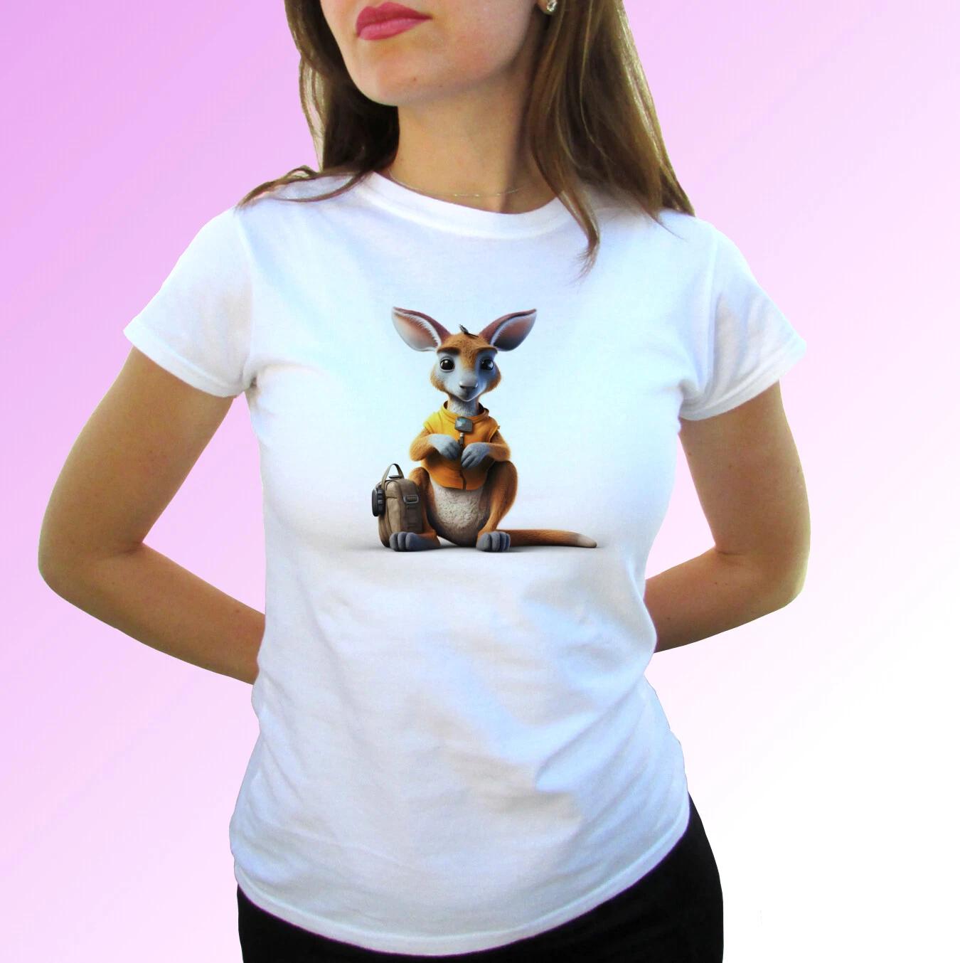 

Kangaroo kids boys T-Shirt animal fantasy tee Australia top gift s s kids sizes 100