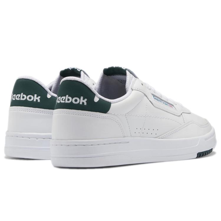 Reebok Court Peak Leather Comfortable Low top Skateboard Shoes Unisex White GW7558