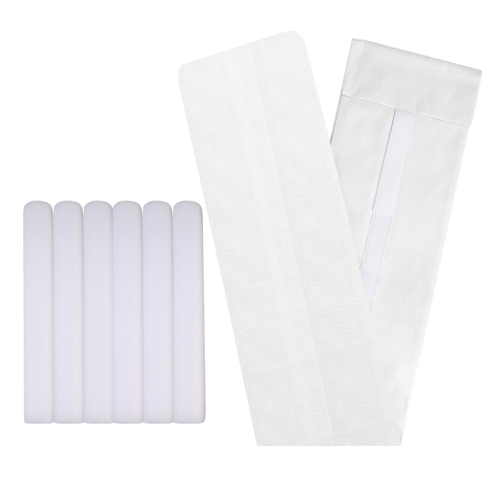 

36 Inch Flexible Door Bottom Sealing Strip Stopper SoundProof Gasket Weatherstrip Window Draft Guard Wind Dust Blocker Protector белый