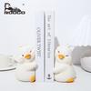 Creative Duck Bookend: Resin Ornament for Bookshelf, Living Room, Bedroom Decor