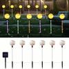 Yousheng Solar Soccer Light Outdoor, 8 Modes Color Changing Football Garden Stake Light, Waterproof Landscape Lamp for Yard Patio Lawn, Sports Fan